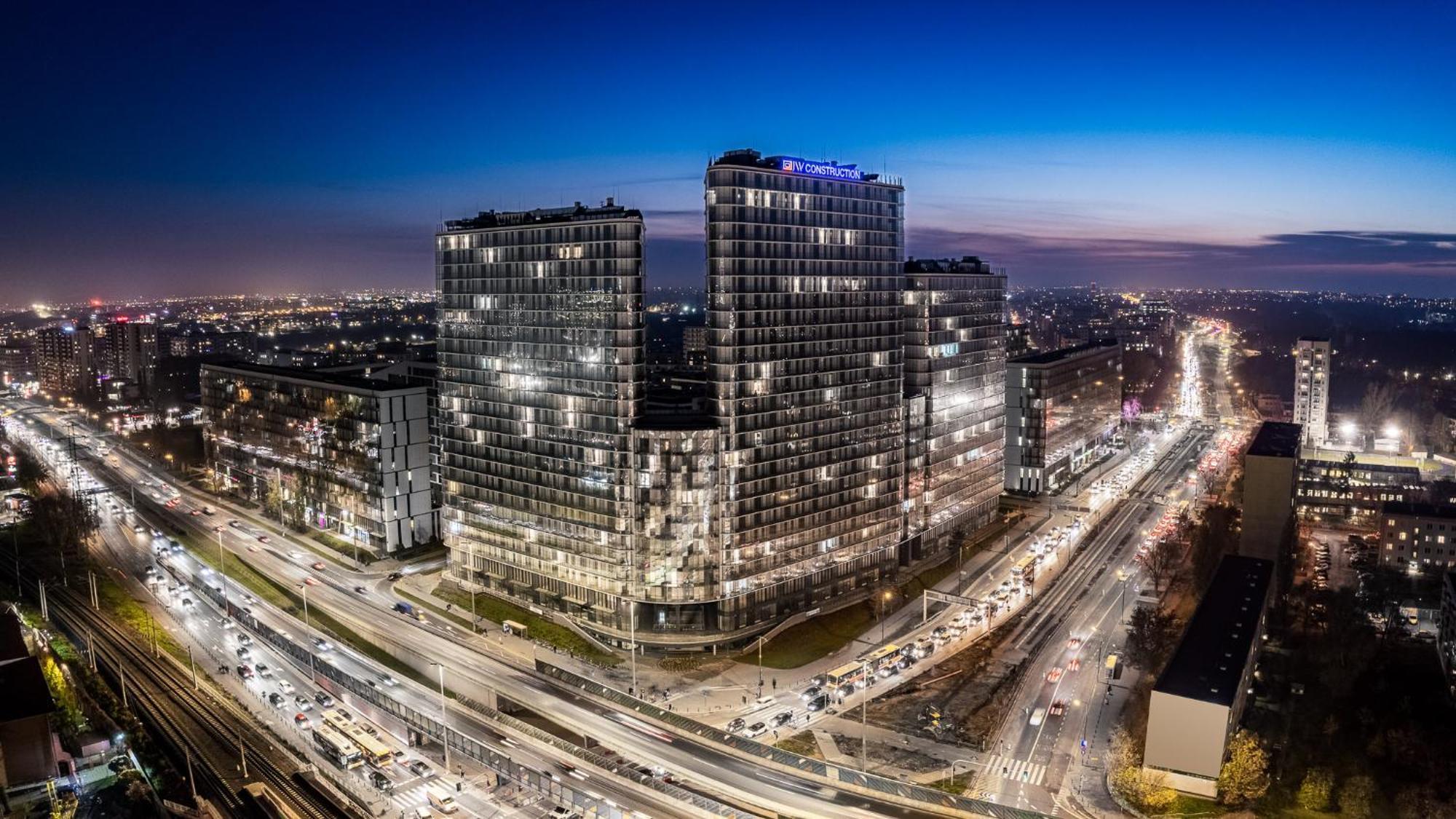 Luxury Design Apartments - Warsaw Tower Bliska Wola 外观 照片